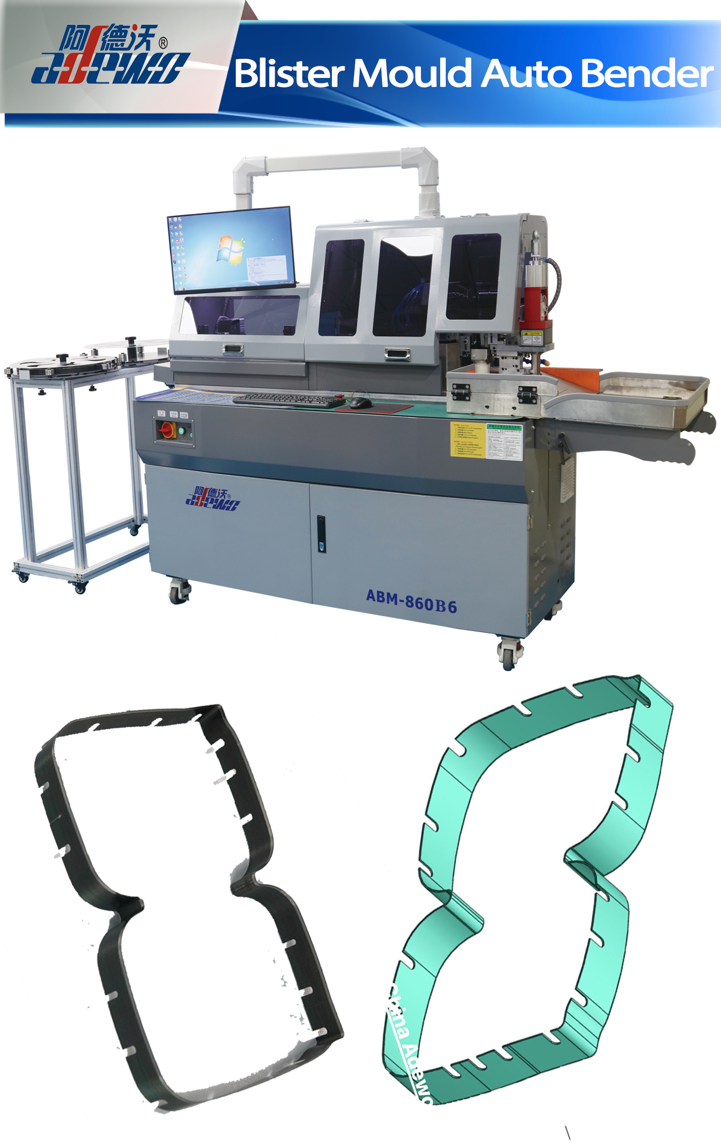 Blister Mold Auto Bender Makina