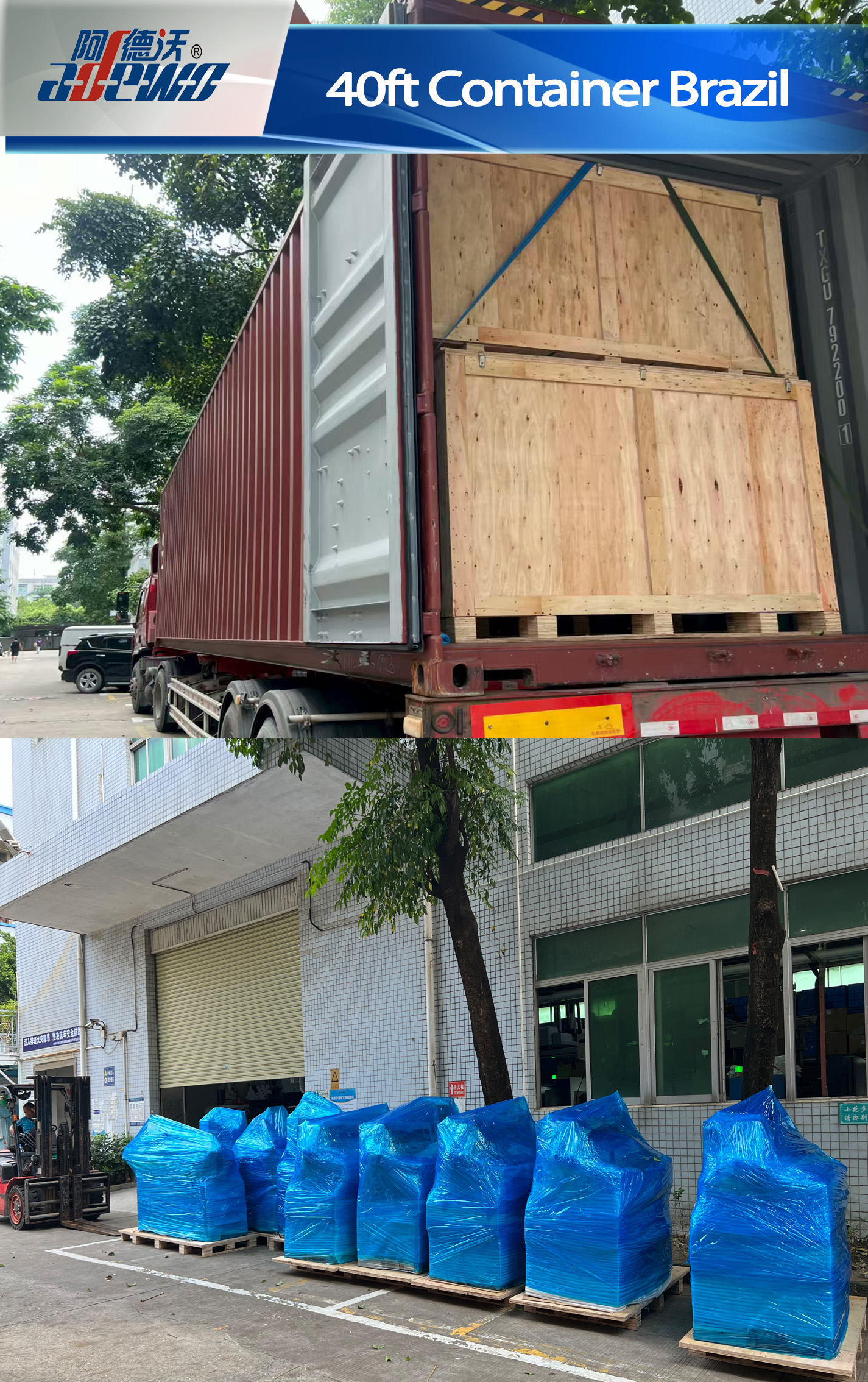 40ft Edukiontzia Brasilera