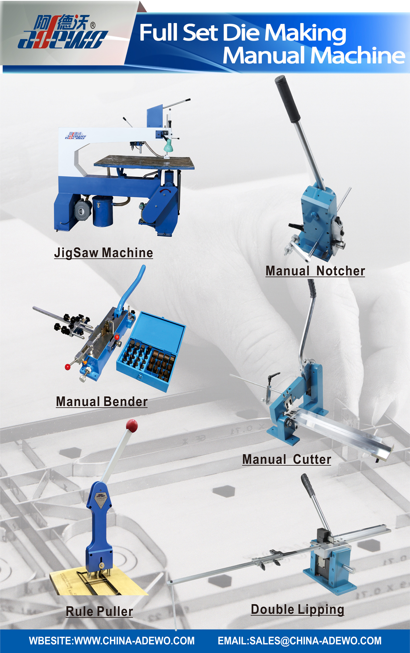 Multzo osoko trokelak egiteko eskuzko makina