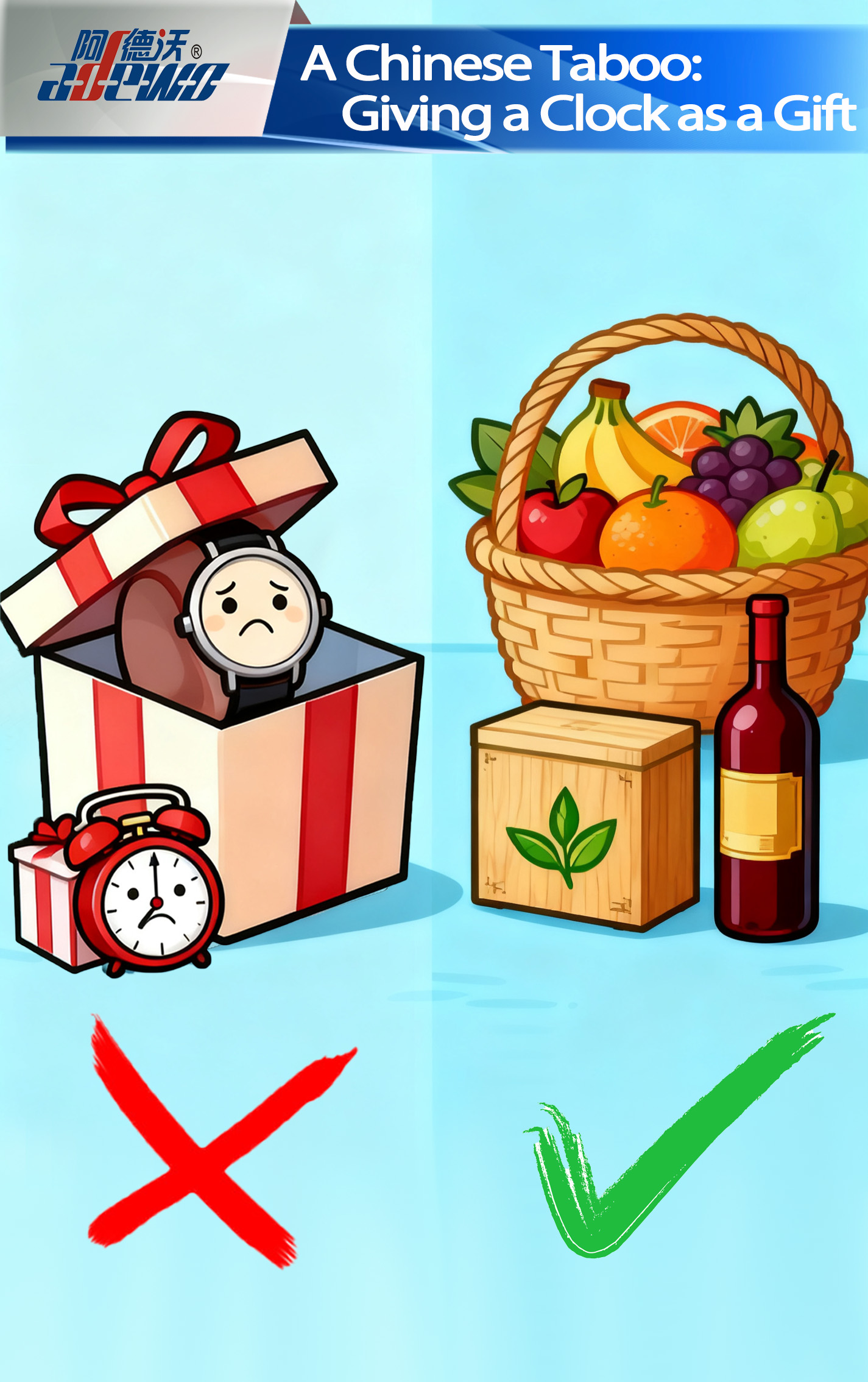 Txinako tabu bat: erloju bat opari gisa ematea