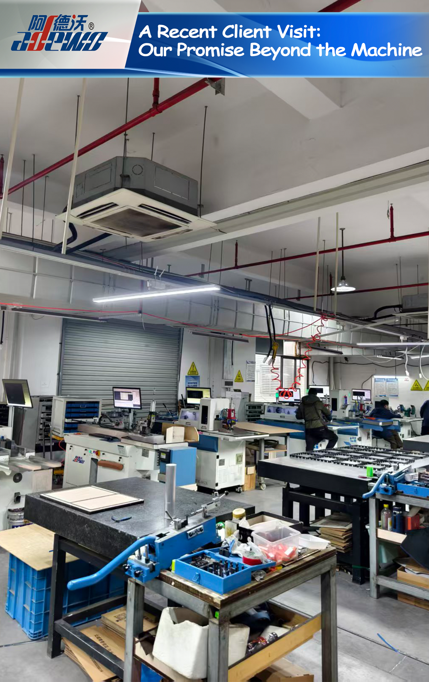 Bezeroen bisita berri bat: gure promesa makinaz haratago