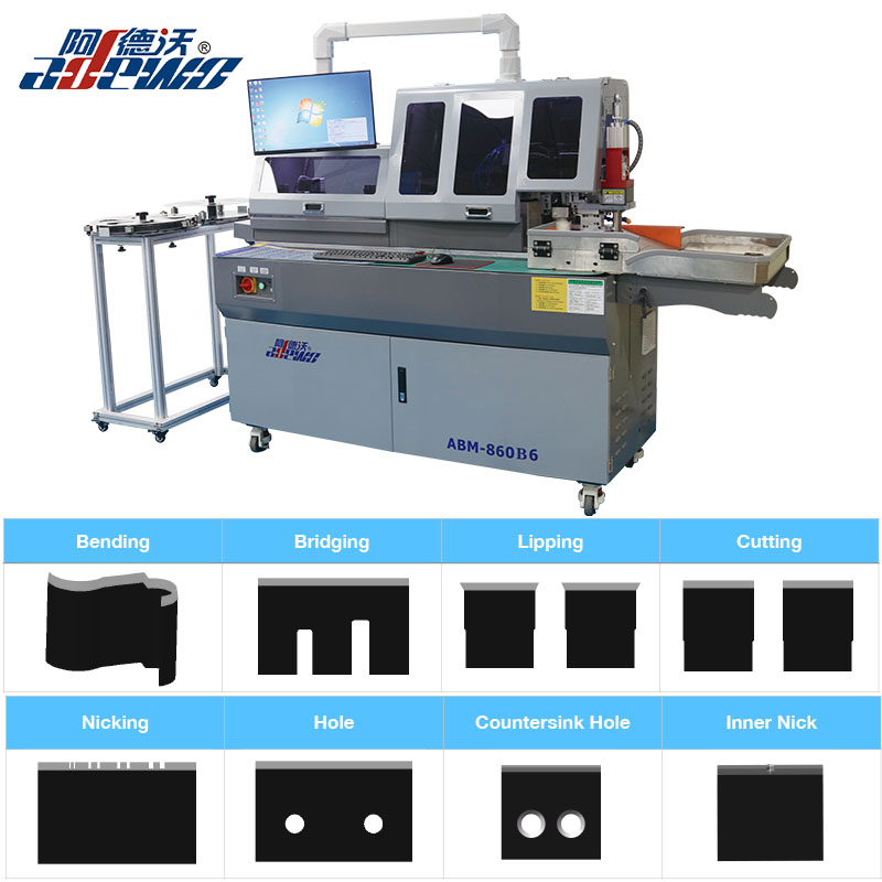 Countersunk Hole High Rule Auto Bender Machine