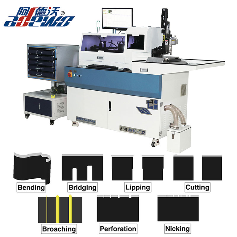 Elikagaien ontziratzeko Steel Rule Auto Bender Machine