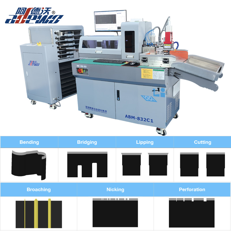 Funtzio anitzeko Auto Bender Makina (Broach, Nick)